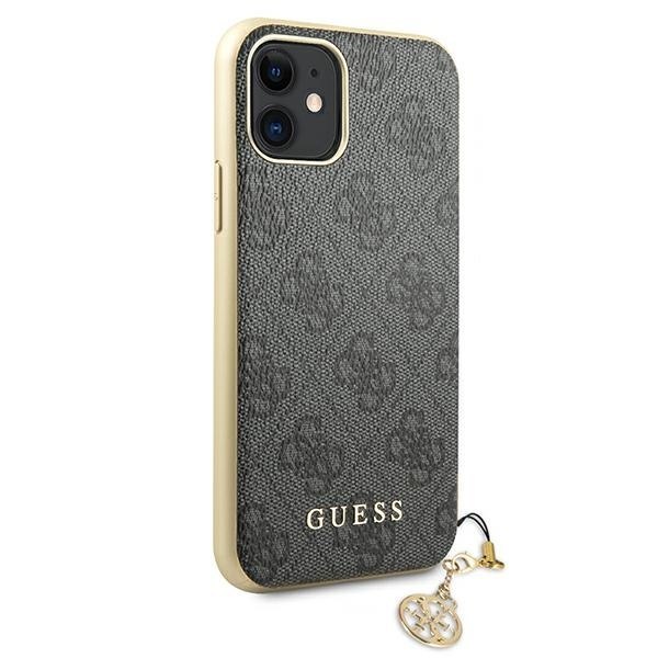 Guess GUHCN61GF4GGR iPhone 11 6,1" / Xr grey/szary hard case